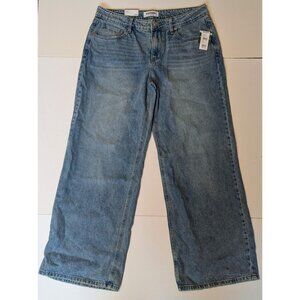 TILLYS RSQ Womens Size 30 Low Rise Baggy Blue Jeans Medium Wash New NWT